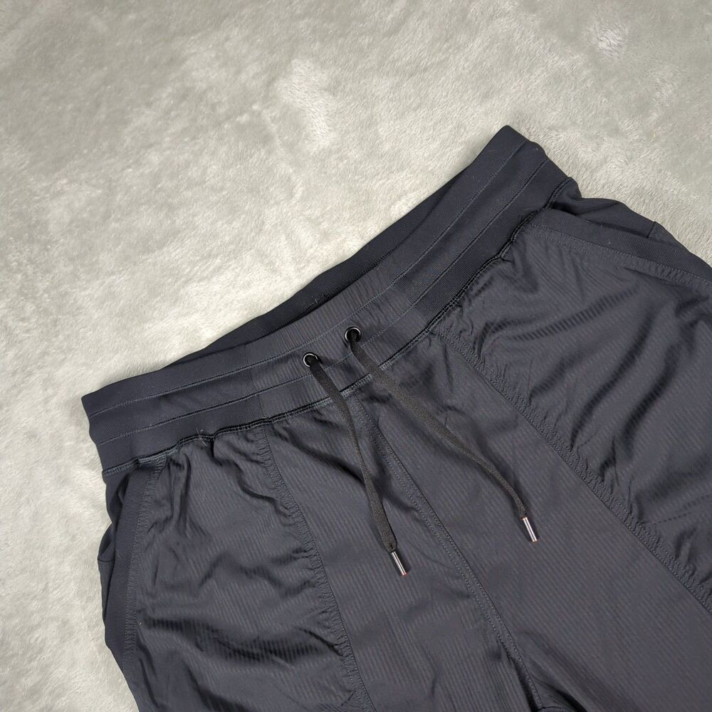 CRZ YOGA Womens L 12 Black Active Joggers Track Pants Performance Athleisure